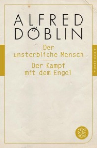 Buchcover: Der unsterbliche Mensch / Der Kampf mit dem Engel