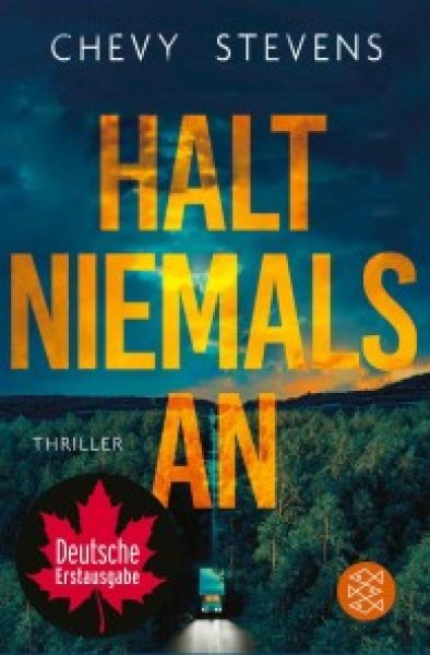 Buchcover: Halt niemals an Buchcover: Halt niemals an