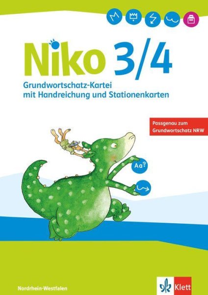 Buchcover: Niko Sprachbuch 3/4. Grundwortschatzkartei, Ausgabe NRW Klasse 3/4