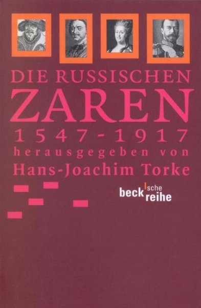 Buchcover: Die russischen Zaren