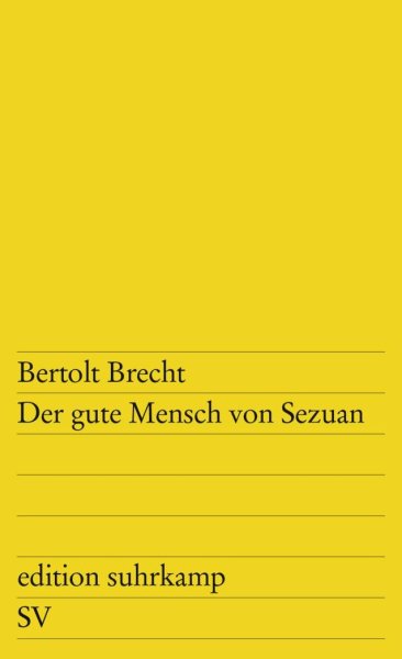 Buchcover: Der gute Mensch von Sezuan