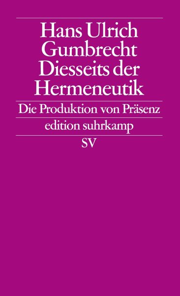 Buchcover: Diesseits der Hermeneutik