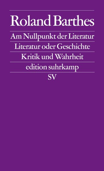 Buchcover: Am Nullpunkt der Literatur / Literatur oder Geschichte / Kritik und.Wahrheit