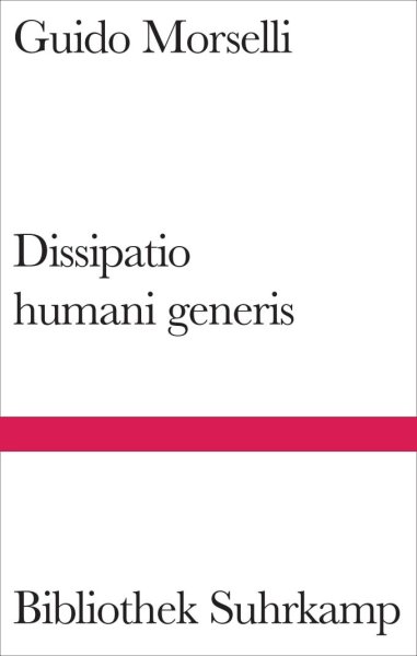 Buchcover: Dissipatio humani generis
