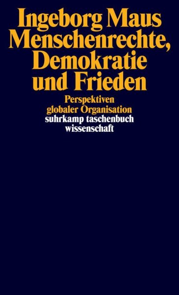 Buchcover: Menschenrechte, Demokratie und Frieden