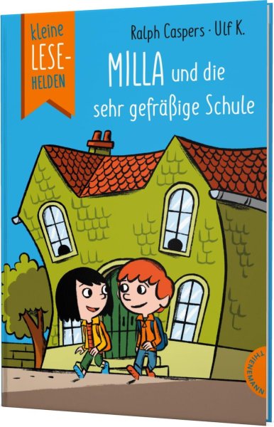 Buchcover: Kleine Lesehelden: Milla und die sehr gefräßige Schule