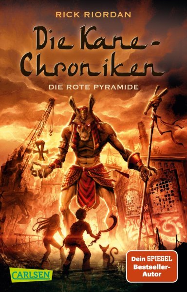 Buchcover: Die Kane-Chroniken 01: Die rote Pyramide Buchcover: Die Kane-Chroniken 01: Die rote Pyramide