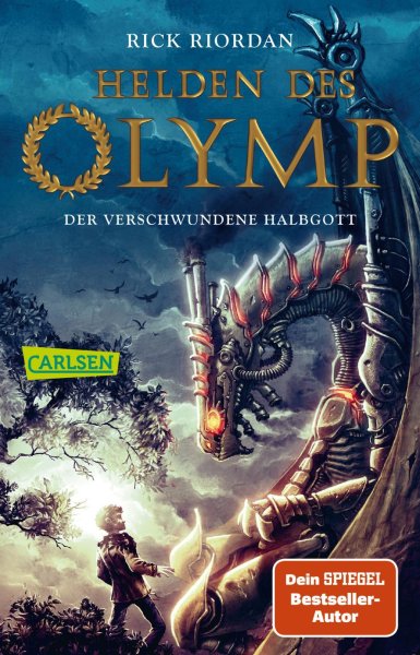 Buchcover: Helden des Olymp 01: Der verschwundene Halbgott Buchcover: Helden des Olymp 01: Der verschwundene Halbgott