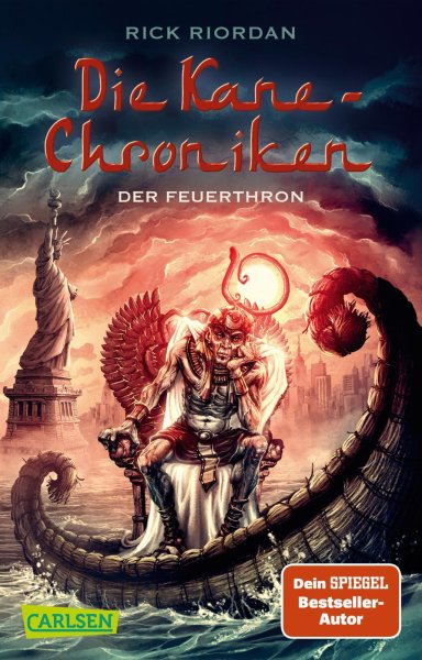 Buchcover: Die Kane-Chroniken 02: Der Feuerthron Buchcover: Die Kane-Chroniken 02: Der Feuerthron