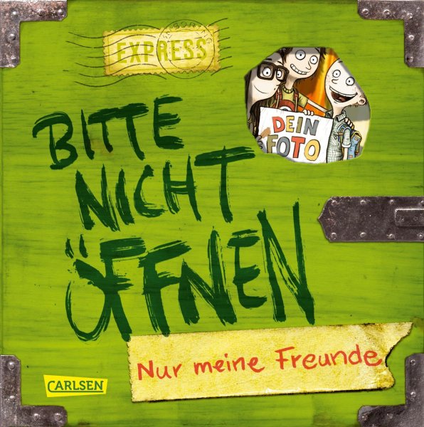 Buchcover: Bitte nicht öffnen: Nur meine Freunde (Freundebuch)