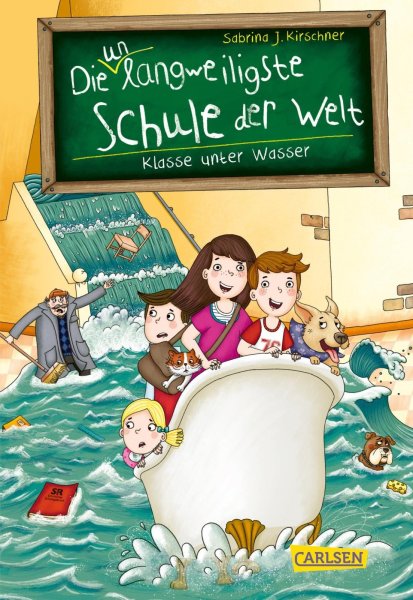 Buchcover: Die unlangweiligste Schule der Welt 12: Klasse unter Wasser