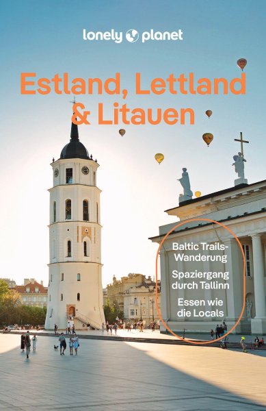 Buchcover: LONELY PLANET Reiseführer Estland, Lettland & Litauen Buchcover: LONELY PLANET Reiseführer Estland, Lettland & Litauen