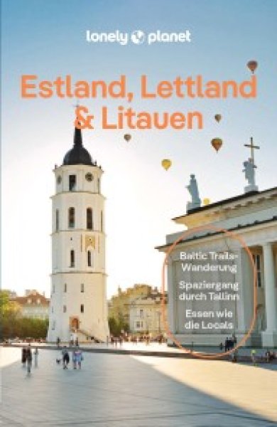 Buchcover: LONELY PLANET Reiseführer E-Book Estland, Lettland & Litauen Buchcover: LONELY PLANET Reiseführer E-Book Estland, Lettland & Litauen