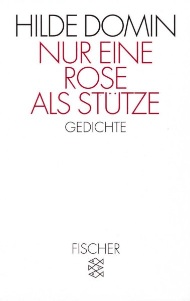 Buchcover: Nur eine Rose als Stütze Buchcover: Nur eine Rose als Stütze