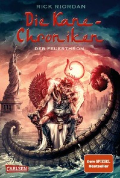 Buchcover: Die Kane-Chroniken 2: Der Feuerthron Buchcover: Die Kane-Chroniken 2: Der Feuerthron