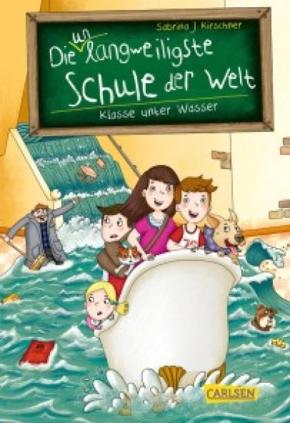 Buchcover: Die unlangweiligste Schule der Welt 12: Klasse unter Wasser Buchcover: Die unlangweiligste Schule der Welt 12: Klasse unter Wasser
