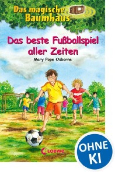 Buchcover: Das magische Baumhaus (Band 50) - Das beste Fußballspiel aller Zeiten Buchcover: Das magische Baumhaus (Band 50) - Das beste Fußballspiel aller Zeiten
