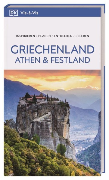 Buchcover: Vis-à-Vis Reiseführer Griechenland, Athen & Festland Buchcover: Vis-à-Vis Reiseführer Griechenland, Athen & Festland