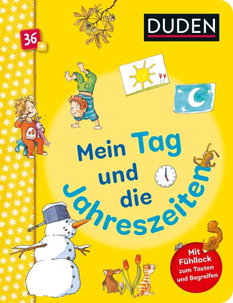 Buchcover: Duden 36+: Mein Tag und die Jahreszeiten