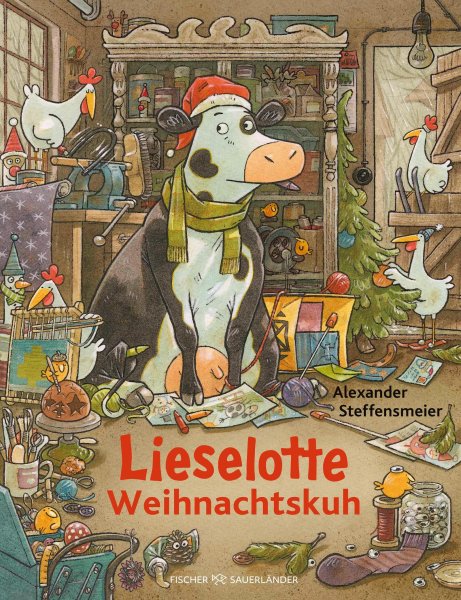 Buchcover: Lieselotte Weihnachtskuh