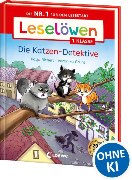 Buchcover: Leselöwen 1. Klasse - Die Katzen-Detektive Buchcover: Leselöwen 1. Klasse - Die Katzen-Detektive