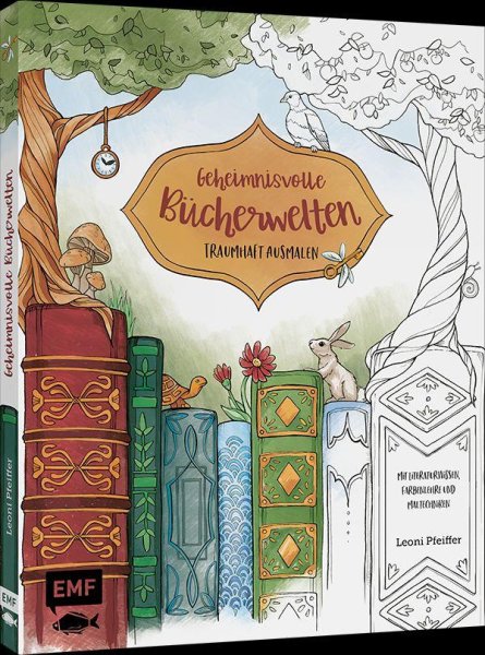 Buchcover: Geheimnisvolle Bücherwelten Buchcover: Geheimnisvolle Bücherwelten
