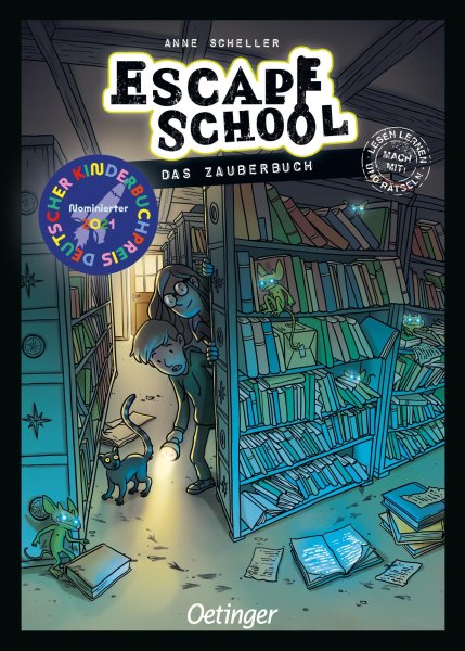 Buchcover: Escape School 1. Das Zauberbuch
