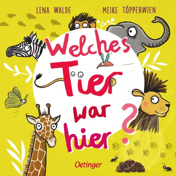 Buchcover: Welches Tier war hier? Buchcover: Welches Tier war hier?