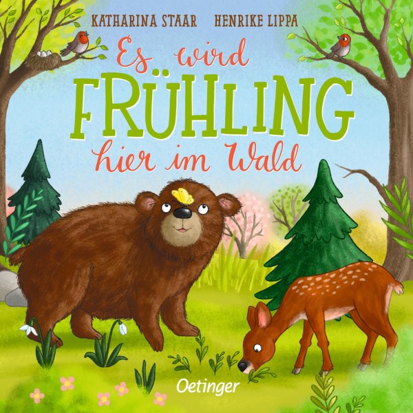 Buchcover: Es wird Frühling hier im Wald Buchcover: Es wird Frühling hier im Wald