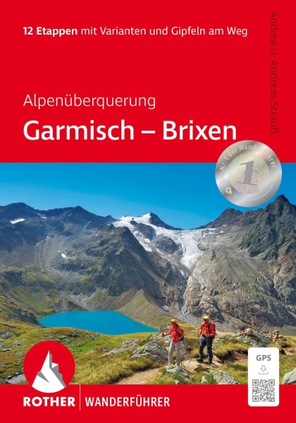 Buchcover: Alpenüberquerung Garmisch - Brixen