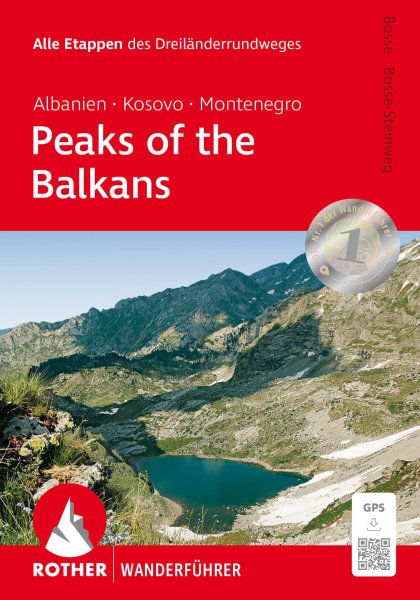 Buchcover: ROTHER Wanderführer Peaks of the Balkans: Albanien, Kosovo und Montenegro Buchcover: ROTHER Wanderführer Peaks of the Balkans: Albanien, Kosovo und Montenegro