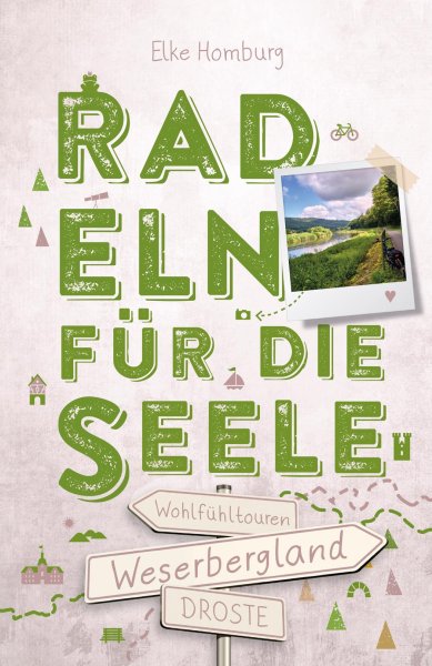 Buchcover: Weserbergland. Radeln für die Seele