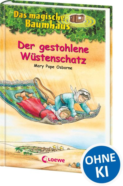 Buchcover: Das magische Baumhaus 32. Der gestohlene Wüstenschatz