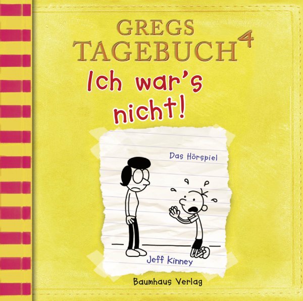 Buchcover: Gregs Tagebuch 4 - Ich wars nicht!