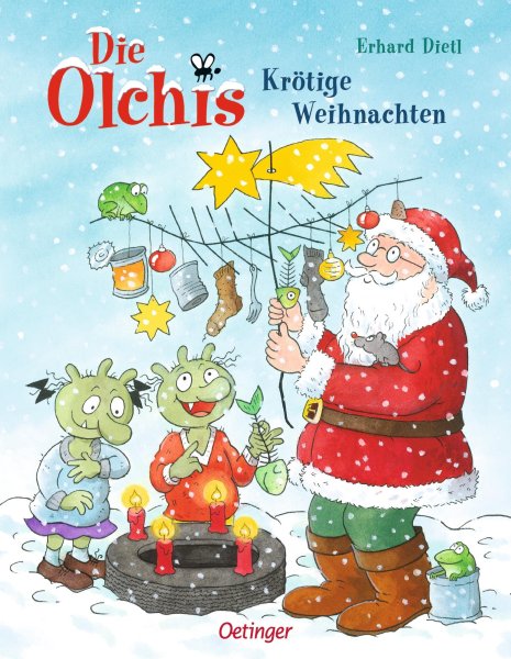 Buchcover: Die Olchis. Krötige Weihnachten Buchcover: Die Olchis. Krötige Weihnachten