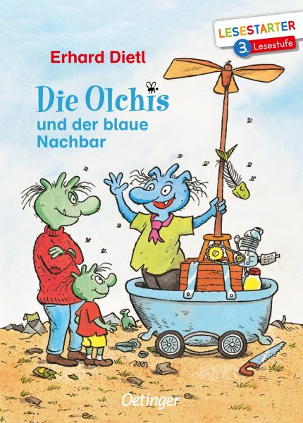 Buchcover: Die Olchis und der blaue Nachbar