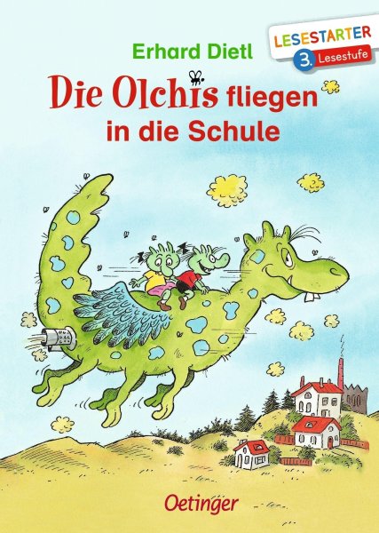 Buchcover: Die Olchis fliegen in die Schule