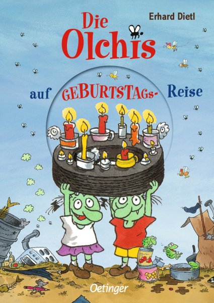 Buchcover: Die Olchis auf Geburtstagsreise Buchcover: Die Olchis auf Geburtstagsreise