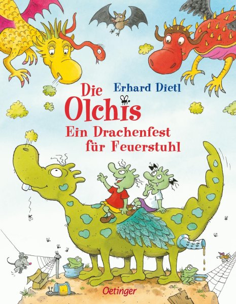 Buchcover: Die Olchis. Ein Drachenfest für Feuerstuhl