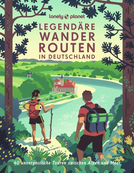 Buchcover: LONELY PLANET Bildband Legendäre Wanderrouten in Deutschland