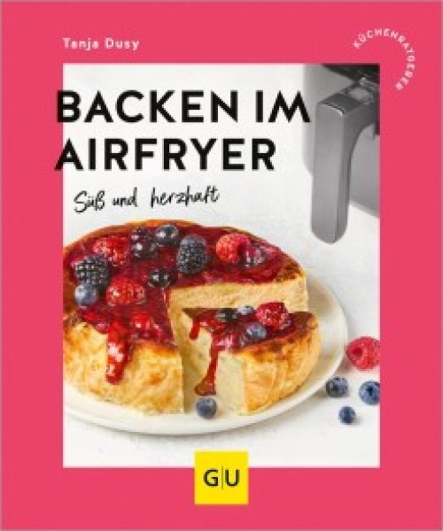 Buchcover: Backen im Airfryer Buchcover: Backen im Airfryer