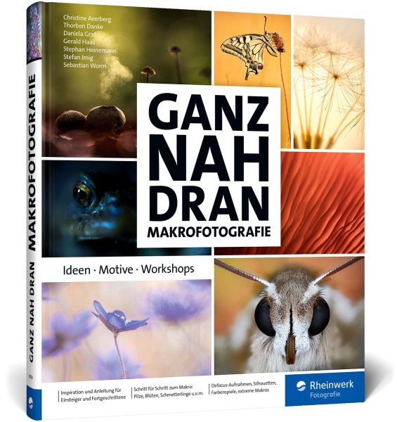 Buchcover: Ganz nah dran: Makrofotografie