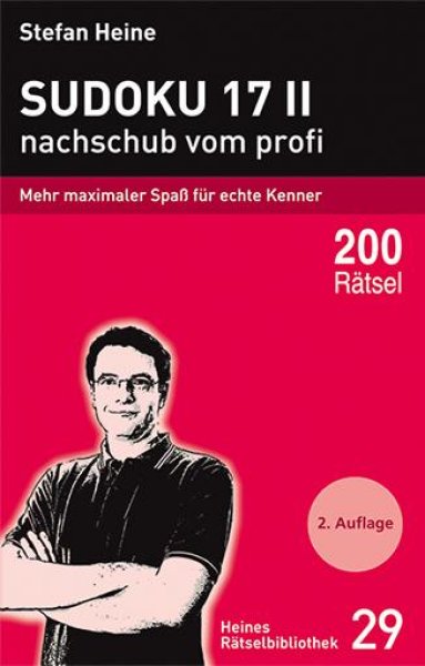 Buchcover: Sudoku 17 II - nachschub vom profi