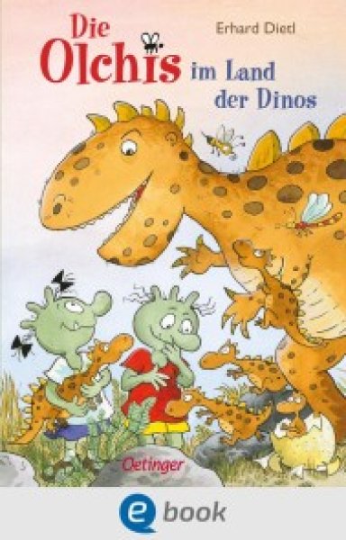 Buchcover: Die Olchis im Land der Dinos Buchcover: Die Olchis im Land der Dinos