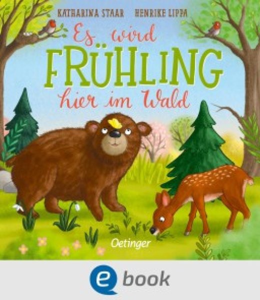 Buchcover: Es wird Frühling hier im Wald Buchcover: Es wird Frühling hier im Wald