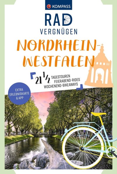 Buchcover: KOMPASS Radvergnügen Nordrhein-Westfalen