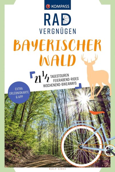Buchcover: KOMPASS Radvergnügen Bayerischer Wald