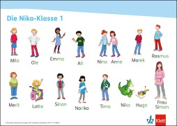 Buchcover: Niko 1. Laut- und Methodenposter (VE 6) Klasse 1
