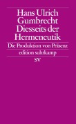 Buchcover: Diesseits der Hermeneutik