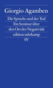 Buchcover: Die Sprache und der Tod